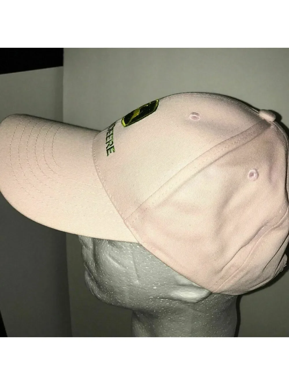 VTG John Deere K-Products Hat Pink Snapback Cap